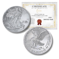 2026 1 Ounce OZ 999 Fine Solid USA American Liberty Eagle Coin Titanium Precious Metal Ingot Ti Element Chemistry Proof Mint Coin