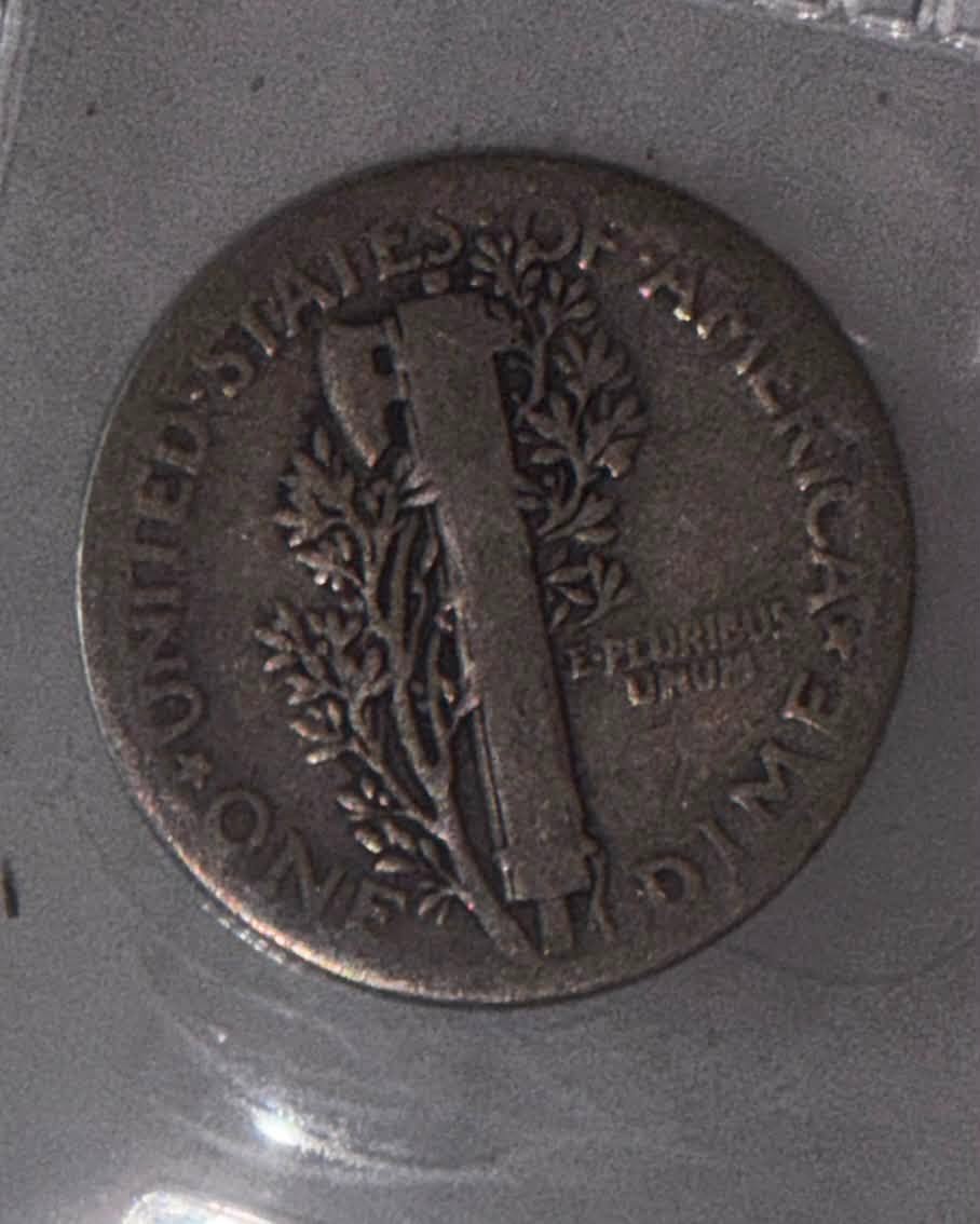 3 Vintage Mercury Silver Dimes – 1941, 1944, 1944