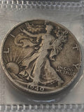 1940 - S Walking Liberty Half