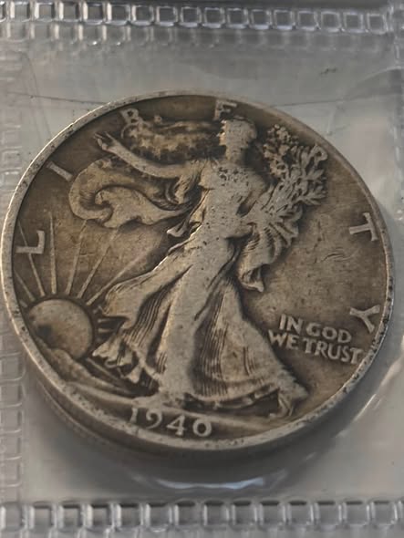 1940 - S Walking Liberty Half