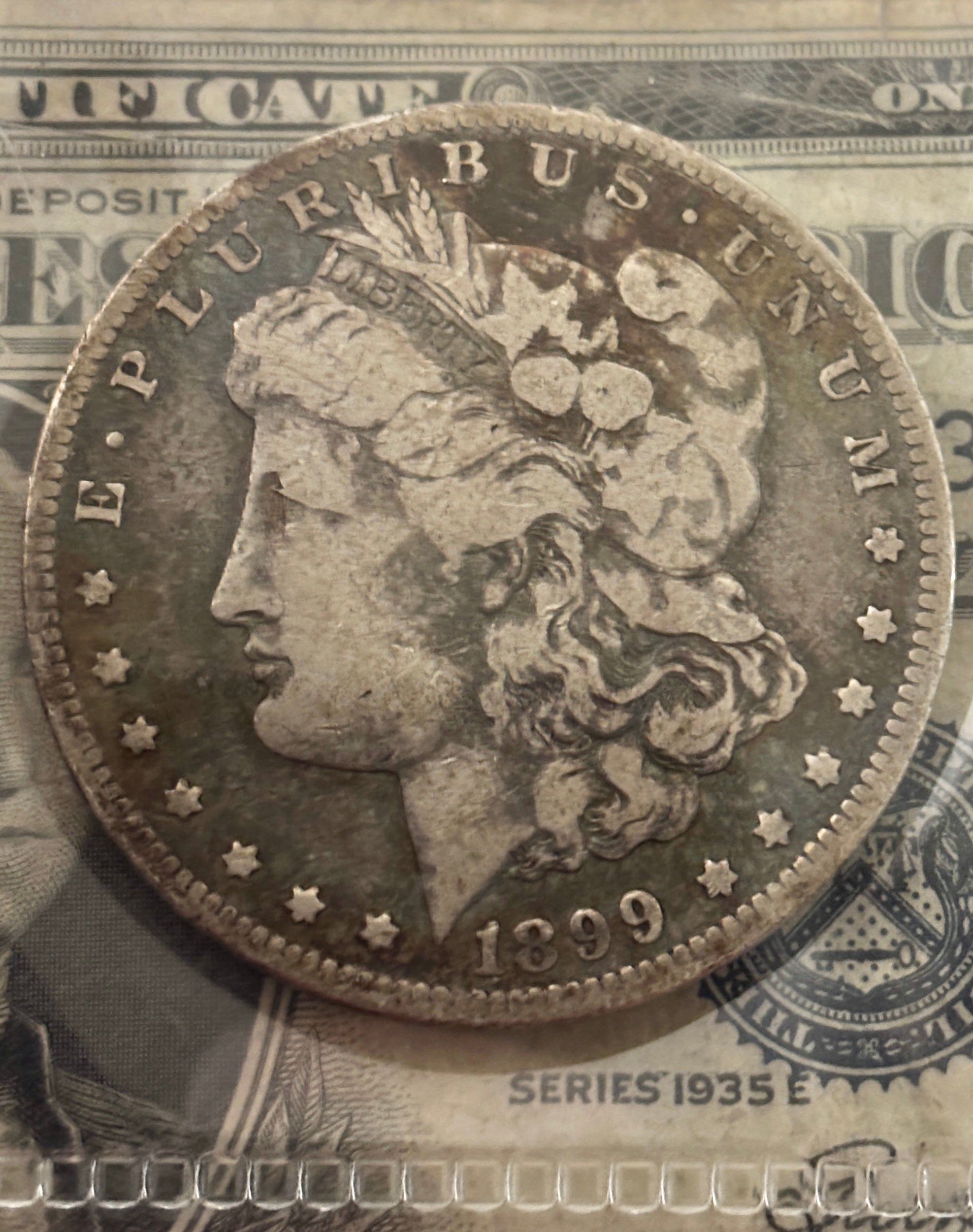 1899- O Morgan Silver Dollar