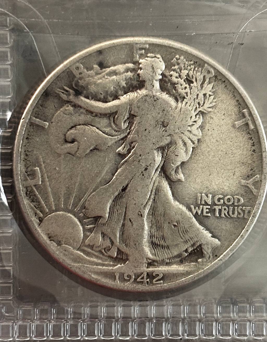 1942 Walking Liberty Half Dollar