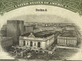 Antique 1913 New York Central Railroad $1,000 Bond 🚂 Payable in Gold Coin, 4.5% Refunding & Improvement Mortgage, Grand Central Terminal