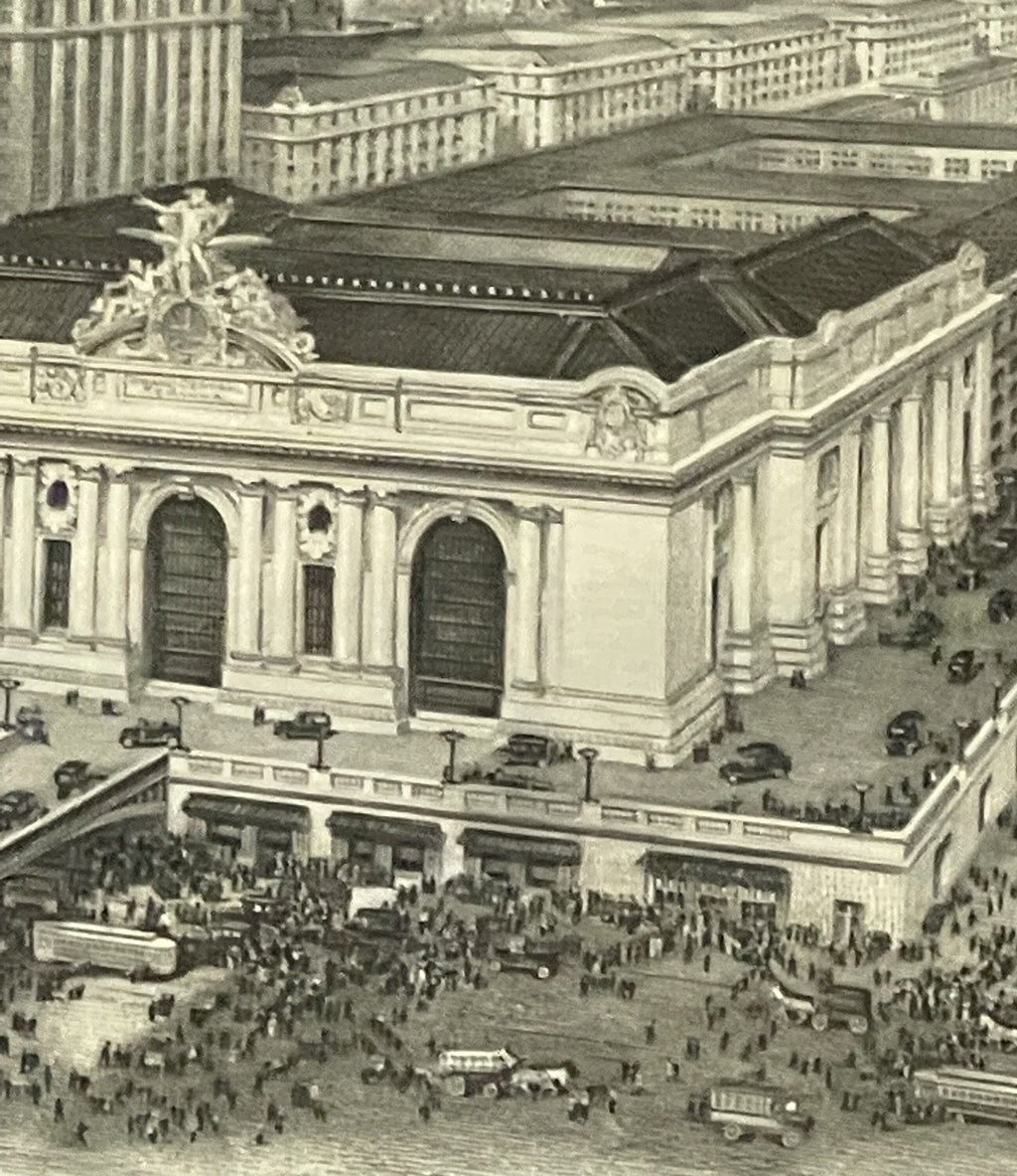 Antique 1913 New York Central Railroad $1,000 Bond 🚂 Payable in Gold Coin, 4.5% Refunding & Improvement Mortgage, Grand Central Terminal